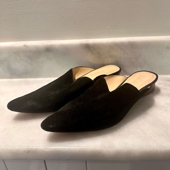 Enzo Angiolini Raysell Slip On Pointed Toe Mule Shoes Black Size 10 - Picture 1 of 8